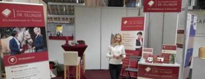Wieder erfolgreicher Aufritt von Rechtsanwältin Nina Ollinger bei der Apropos Pferd 2023